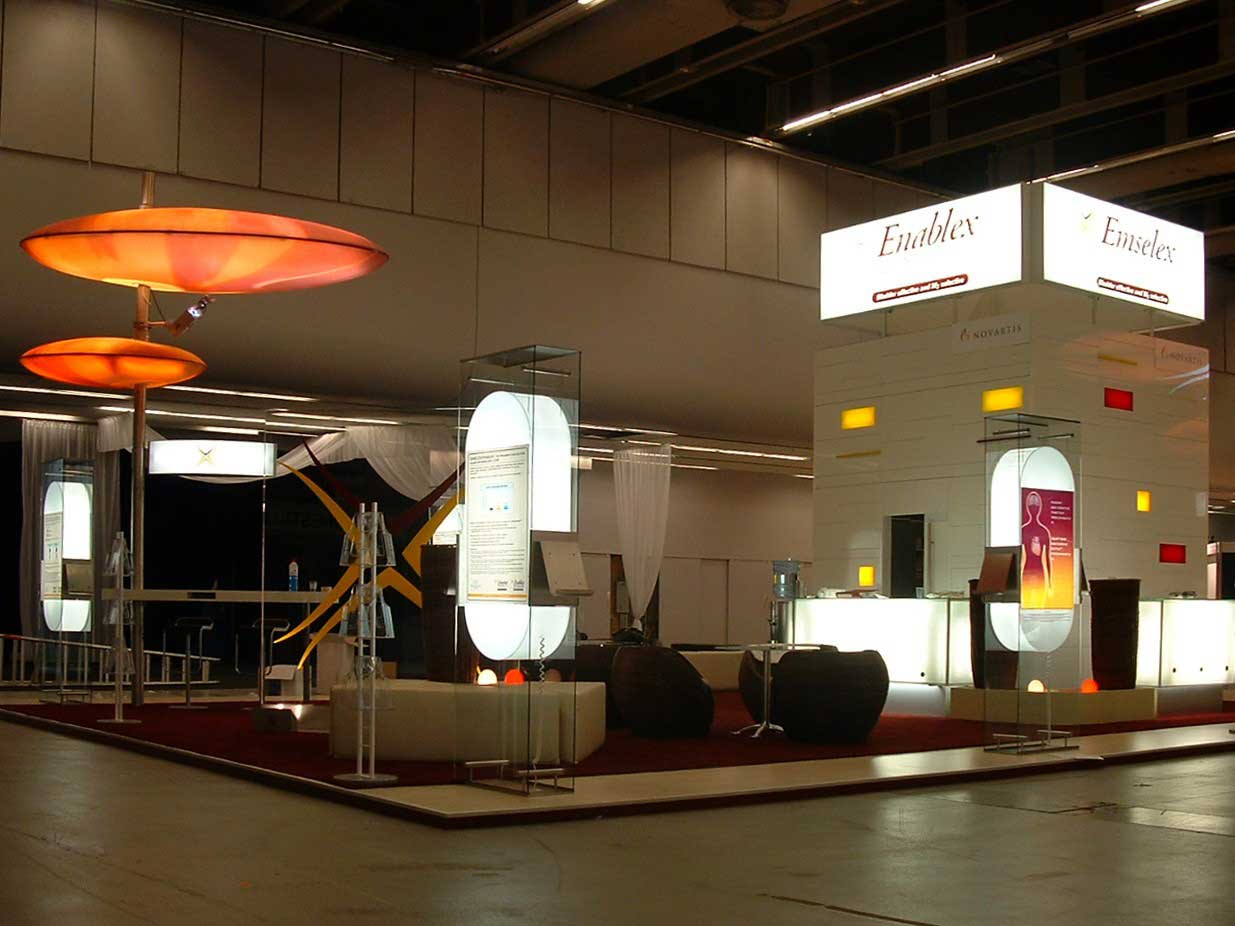 Another example of modular and custom Exhibit Design